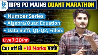 IBPS PO Mains 2024 Marathon  Complete Misc Quant DS Number System Series Algebra by Vijay Mishra [upl. by Sperry]