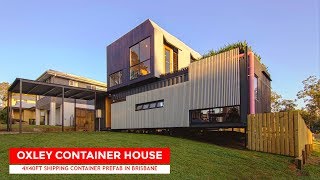 Oxley Container House 4 X 40ft Shipping Container Prefab [upl. by Hulbig358]