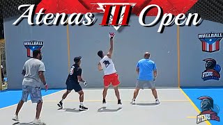 ATENAS III OPEN 2023 Herman amp Wally PR vs Eddie amp Pulzo PR Round 32 [upl. by Adda797]