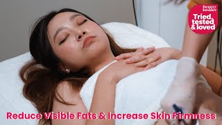 Removing Excess Fats amp Restoring Skin Firmness INDIBA Proionic Slimming Treatment at Slimfit by Woo [upl. by Ennire]