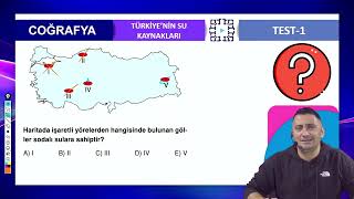 Türkiyenin Su Kaynakları Test 1 Soru 1 AKIN GÜNEŞ [upl. by Nihcas]