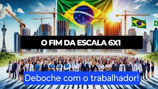 O que penso sobre a proposta da JORNADA DE TRABALHO 6X1 [upl. by Ahseryt48]