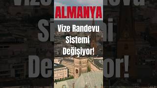 Almanya Schengen Vizesi İçin Yeni Randevu Sistemi idatarandevu [upl. by Eenel]