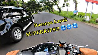 TES RIDE YAMAHA F1Z R 125CC SAMLONG SPEK WONG TULUS [upl. by Nylecaj]