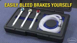 Bleed Brakes Yourself 3 Piece Brake Bleeding Set  Great for Cars Trucks or Motorcycles Eastwood [upl. by Alidus]