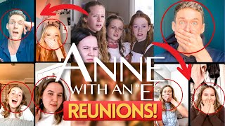 ANNE WITH AN E CAST REUNION AMYBETH MCNULTY KYLA MATTHEWS MIRANDA MCKEON GLENNA WALTERS [upl. by Yendroc]