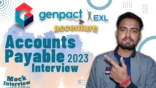 Genpact Accounts Payable Interview Questions amp Answers 2023  Genpact P2P Mock Interview Feb2023 [upl. by Emawk]