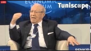 Intervention de Béji Caid Essebsi  24 janvier 2014 [upl. by Ayahsal]