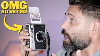 Such A Great Retro Instant Camera Instax Mini Evo Review [upl. by Wiese606]