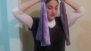 NEW  3 BRAND NEW Head Scarf  Tichel Tying Guide [upl. by Aseel]