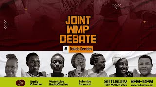 JOINT DOKOLO WOMAN MP BY ELECTION DEBATE [upl. by Brunell174]