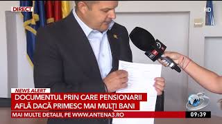 Cum arată modelul deciziei de pensionare Documentul a ajuns la casele de pensii [upl. by Yruama578]