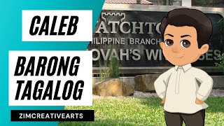 Lets Draw Caleb Barong tagalog JW art [upl. by Notslah386]