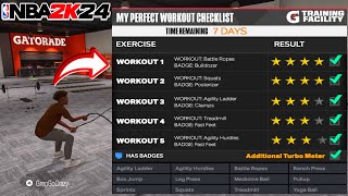 NEW EASY METHOD TO GET 4 GATORADE BOOSTS EVERY TIME ON NBA 2K24 [upl. by Liryc]