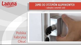 Zamki do systemów aluminiowych  zabezpiecz zawartość szafy [upl. by Finah475]