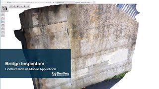 Bridge Inspection  ContextCapture Mobile Application [upl. by Kcirdderf]