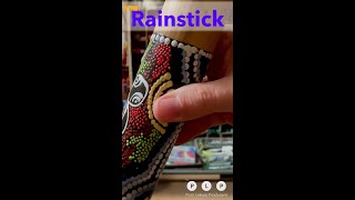 Mini Rainstick rainstick studiotime soundrecording [upl. by Heisel]