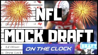 2019 NFL Mock Draft 50  First Round Mock Draft Predictions  NFL Team Needs [upl. by Ingaberg]