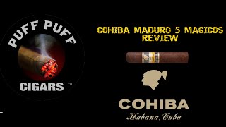 Cigar review Cohiba Maduro [upl. by Aynad]