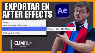 COMO EXPORTAR en After Effects [upl. by Hunfredo]