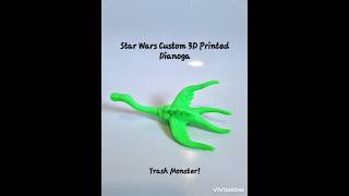 Star Wars Dianoga Trash Monster 3D Printed starwars toys shorts reels video trending youtube [upl. by Cowey819]