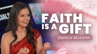 Danica McKellar The Holy Spirit Gives the Gift of Faith  Women of Faith on TBN [upl. by Agon243]