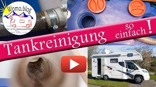 Tankreinigung im Wohnmobil und Wohnwagen [upl. by Naleag371]