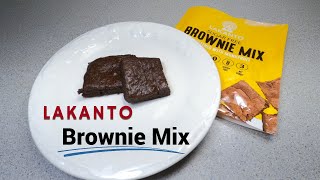 Bake with me  Lakanto Keto Brownies [upl. by Atnovart]