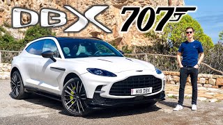 Essai Aston Martin DBX 707  Un SUV pour James BOND [upl. by Sillek]