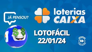 Resultado da Lotofácil  Concurso nº 3010  22012024 [upl. by Milstone]