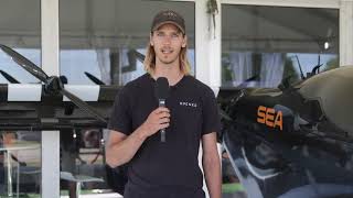 Opener BlackFly eVTOL Flight Demo EAA AirVenture Oshkosh July 2629 2022 [upl. by Nylhsa]