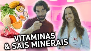 Vitaminas e Sais Minerais Tudo Sobre MICRONUTRIENTES [upl. by Suedama137]