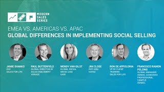 Americas vs EMEA vs APAC Global Differences For Implementing Social Selling [upl. by Flint780]