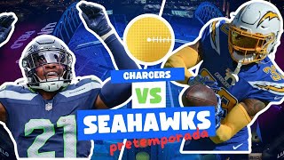 SEAHAWKS Observaciones del primer partido de pretemporada contra Los Angeles Chargers [upl. by Cooperstein]