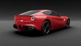 Ferrari 812 Car wrapping Full Colour Change Orafol Oracal 970RA 032 Gloss Red [upl. by Jacey440]