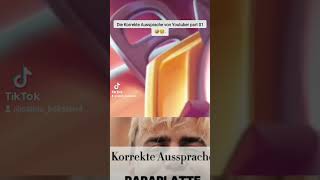 Die Korrekte Aussprache von Youtubern part 01 🥰😅🥲 brawlstars edit [upl. by Adnowat]