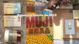 MUJI Papelería Aesthetic Minimalista recorrido [upl. by Jade]