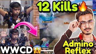 GodL 12 Kills WWCD • Neyoo Shocked 😮 👑 Admino Reflex 🥵 [upl. by Nussbaum]