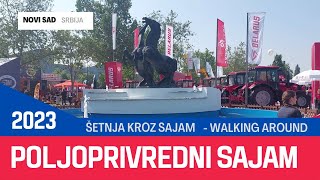 Poljoprivredni Sajam 2023 Novi Sad  Šetnja kroz sajam [upl. by Yehc]