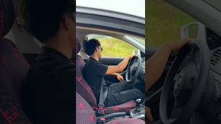 Two cars met on a narrow road The expert driver actually operated like this viral skills shorts [upl. by Camarata]