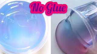 MUST WATCH REAL HOW TO MAKE THE BEST CLEAR SLIME WITHOUT GLUE WITHOUT BORAX EASY SLIME [upl. by Hanford]