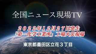 東京都墨田区の第一化学工業所火災現場をGoogle Earthで見てみた！ [upl. by Aivatan]