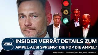 CHRISTIAN LINDNER AmpelAus und Neuwahlen so gut wie besiegelt FDPInsider packt über Pläne aus [upl. by Ylevol]