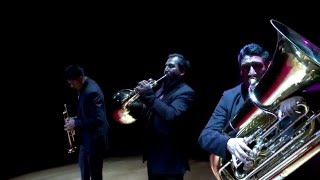 M5 MEXICAN BRASS  Libertango live [upl. by Nybbor105]