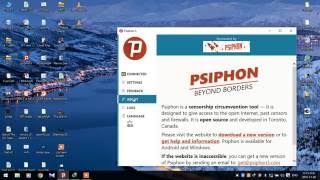 How to Install psiphon in to Desktop [upl. by Wiley]