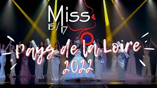 Élection de Miss 1517 Pays de la Loire 2022 [upl. by Naltiak]