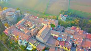 Dozza il piccolo borgo sul confine romagnolo decorato con oltre 200 murales [upl. by Saretta737]