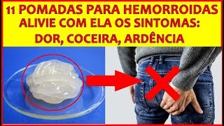 11 Pomadas para Hemorroidas Externas Inflamadas e Internas ➜ Alívio nos Sintomas das Hemorroidas [upl. by Uella]