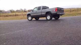 Silverado burnouts in the rain [upl. by Eelram]