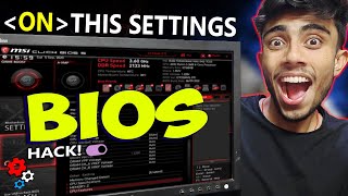 Complete BIOS Settings Explain Make your PC or LAPTOP Faster Turn on This Secret BIOS setting [upl. by Poirer]